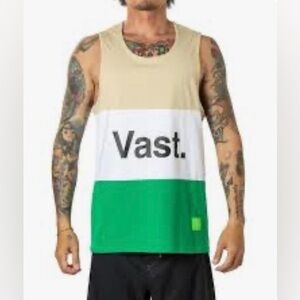 Vast Life Colorblock Tank Top NWT